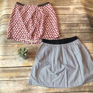J.Crew Printed Mini Skirt Bundle
